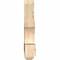 Ekena Millwork Redmond Rough Sawn Timber Gable Bracket, Douglas Fir, 48"W x 22"H x 4"D x 4"F, 11/12 Pitch GBW048X22X0404RED00RDF - alternate 3